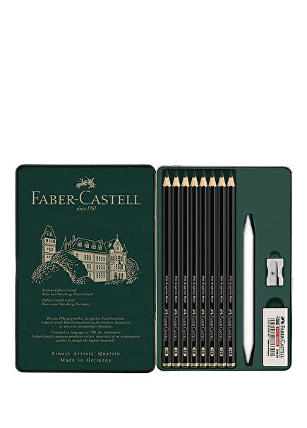 Pitt Matt Ultra Matte Black Tone 11-Piece Graduated Pen Set