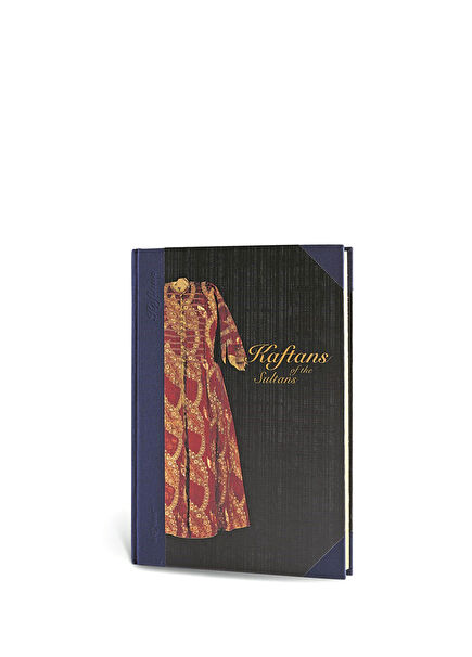 Osmanlı Kaftan Journal Çizgili Lacivert Defter