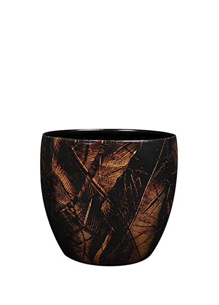 Vive M Siyah Metal Saksı