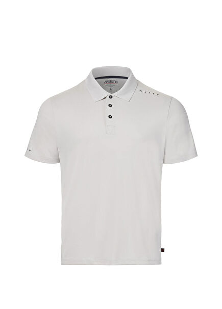 M Evo Crew Sunblock Ss Platinum Polo Yaka Kısa Kollu Erkek T-Shirt