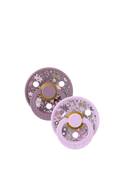X Liberty Color Chamomile Lawn 6+ Months 2-Pack Violet Pacifier