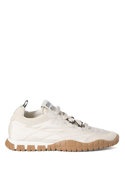 Tyre Neutral Technical Fabric & Suede Women's Sneakers