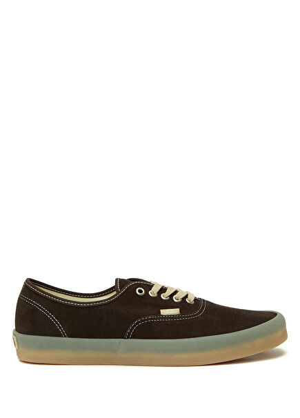 Authentic Brown Men's Leather Sneakers