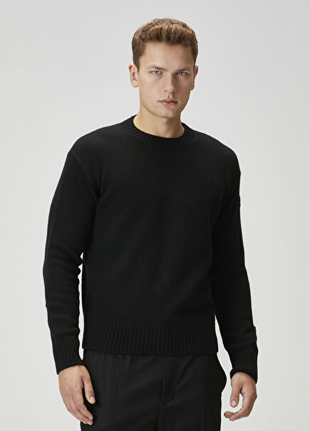 Black Wool Sweater