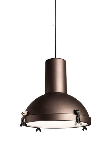 Projecteur 365 Brown Aluminum Pendant Chandelier