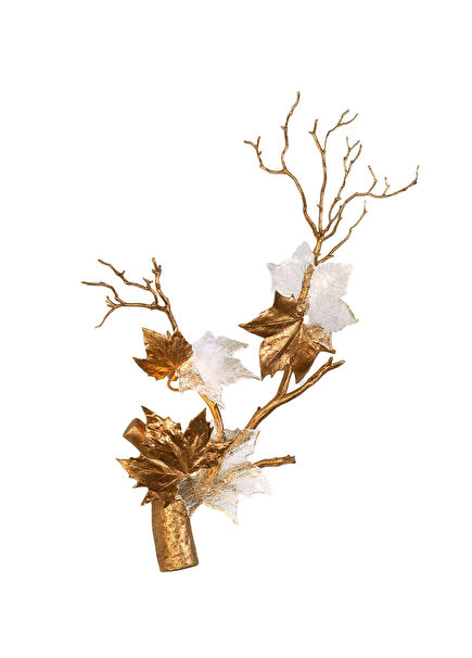 Folio Twig Right Gold Sconce