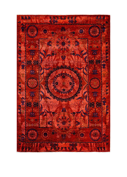 Arts N Crafts Hand Woven Wool Carpet 259x182 cm