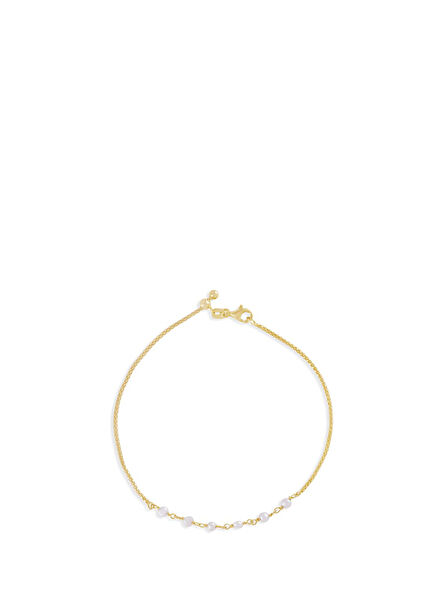 Mandy 925 Ayar Gümüş Kadın İnci Bileklik 