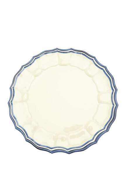 Eva Mavi Yemek Tabağı