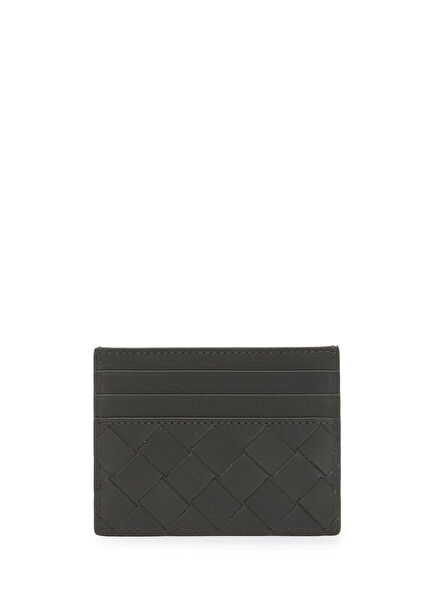Dark Green Men's Leather Card Holder