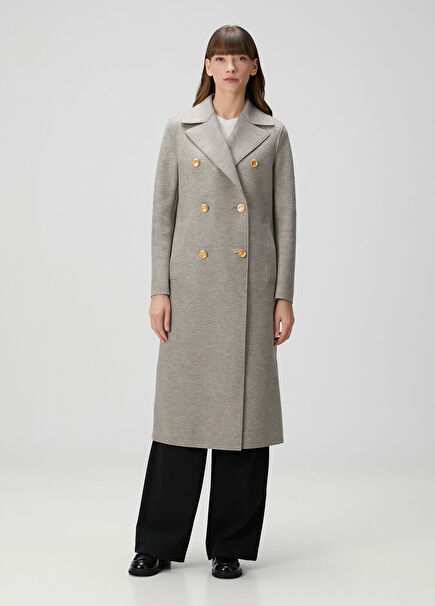 Natural Wool Coat