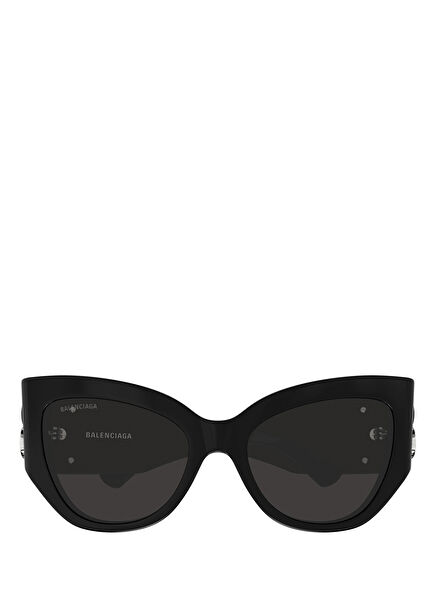 Bossy Siyah Taşlı Logolu Kadın Güneş Gözlüğü