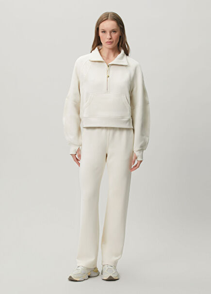 Softstreme High Rise Ivory Pants Regular