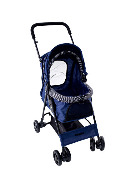 Showtime Navy Blue Cat & Dog Trolley