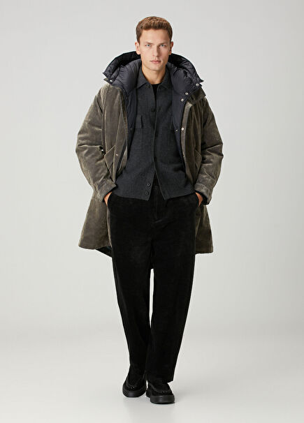 Black Velvet Trousers