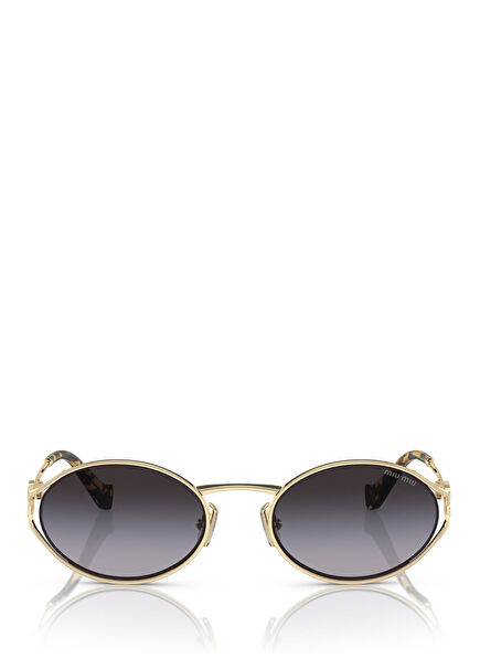 MU 52YS Light Gold Women's Sunglasses