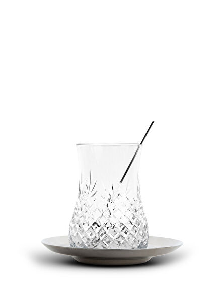Robe Line 18 Parça Kristal Çay Takımı