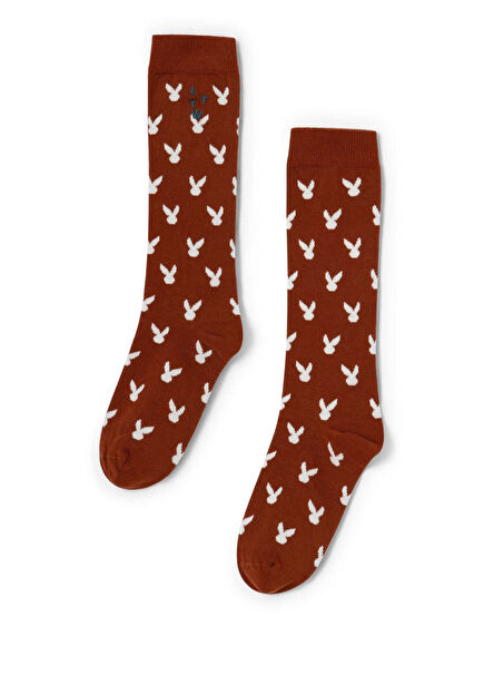 Bunny Brown Kids Socks