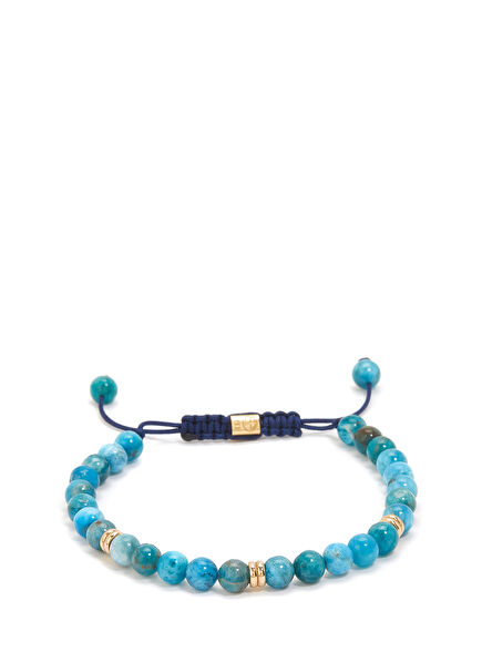 Apatite Stone Women's Gold Bracelet