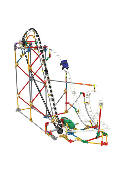 Blizzard Blast Roller Coaster Thrill Rides 561 Parça 9+ Yaş Yapım Seti