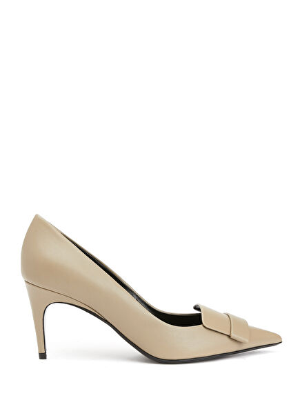 Vizon Deri Stiletto