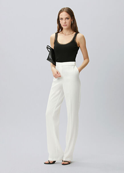 Off-White Evening Pants