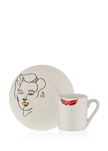 Iconic Marilyn 2-Piece Coffee Cup Set