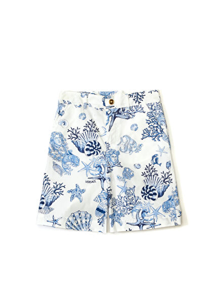 Blue White Boys Shorts