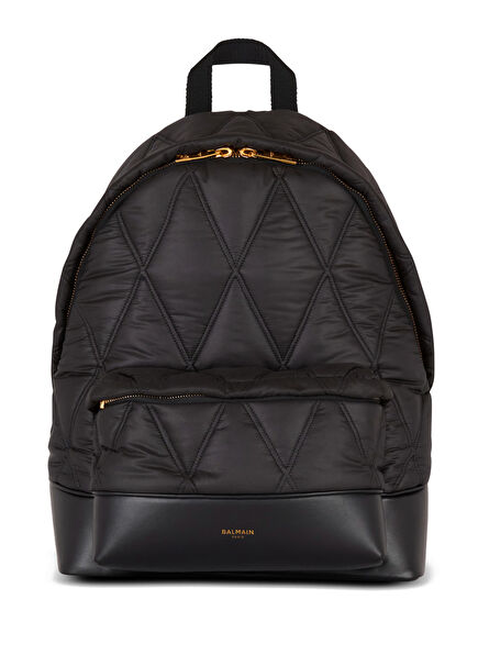 Black Khaki Men's Backpack