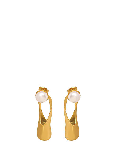 Jade White Women’™Pearl Earrings