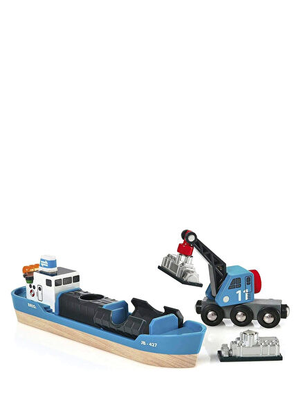 Yük Gemisi ve Vinç Araç Seti