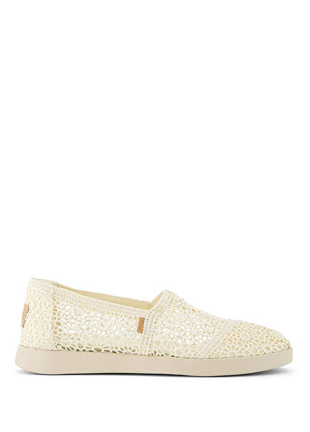 -Alpargata Plus Moroccan Crochet Natural Kadın Espadril