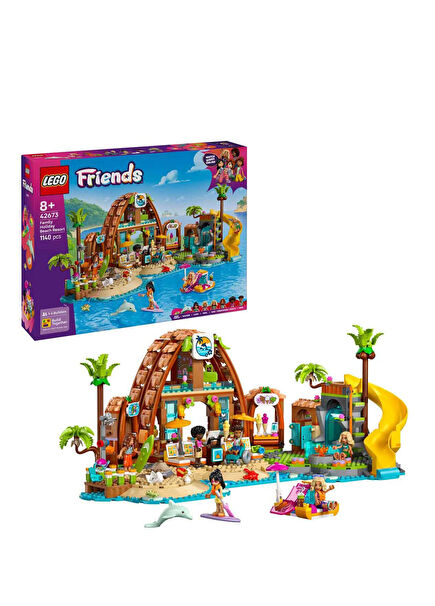 Friends Aile Tatil Köyü 1140 Parça 8+ Yaş Yapı Oyuncağı 42673