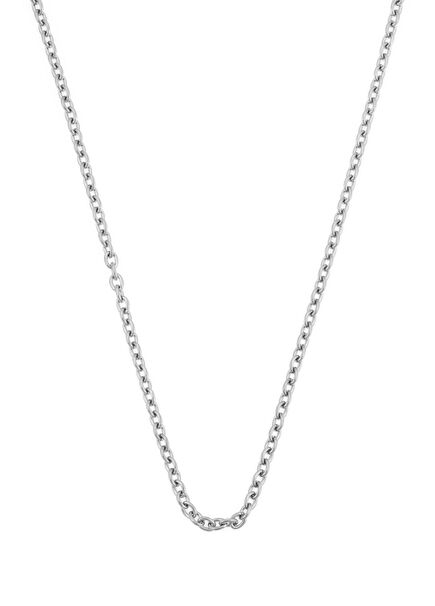 Cable Gümüş Kaplama Çelik Erkek Kolye