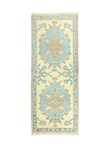 Brun Çiçekli El Dokuma Yolluk 74 x 185 cm