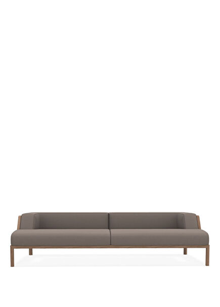 Grand Life Light Grey Tik Ağacı XL Bahçe Kanepesi