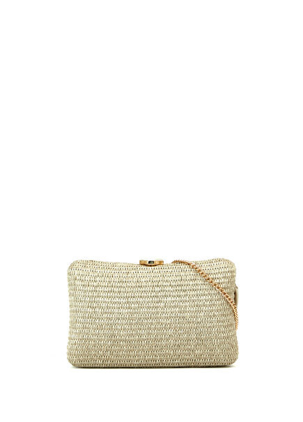 Gri Kadın Clutch