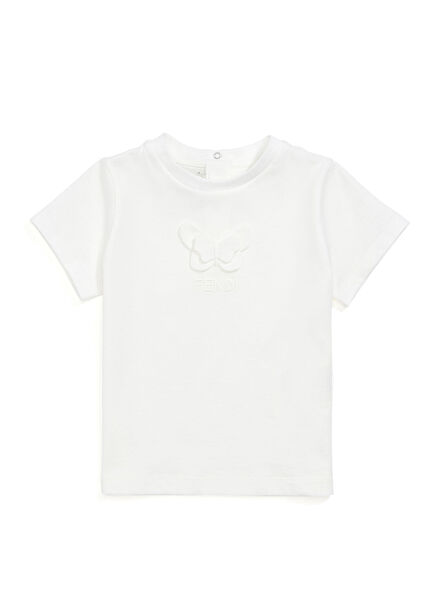 Beyaz Kız Bebek T-shirt
