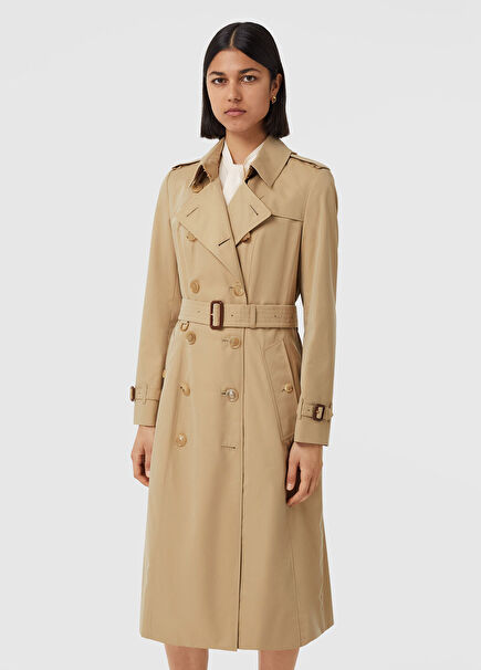 The Long Chelsea Heritage Beige Women's Trench Coat