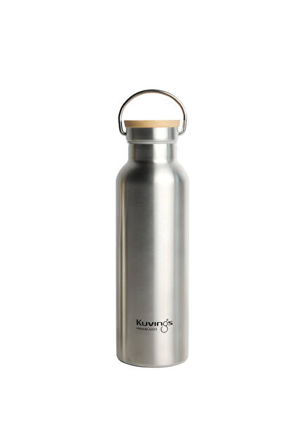 Premium Grey Steel Thermos