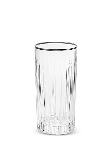Timeless 6Piece Platinum Rimmed Beverage Glass Set