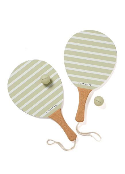 Retro Green Sea Racket Set