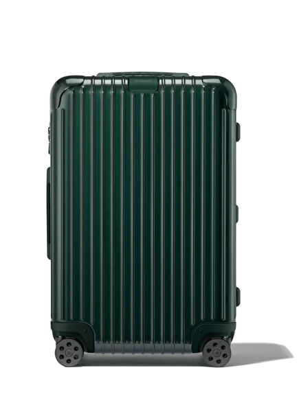 Essential Check-In Medium Green Suitcase