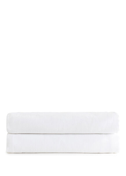 Plain White Double Sheet 240x260 cm