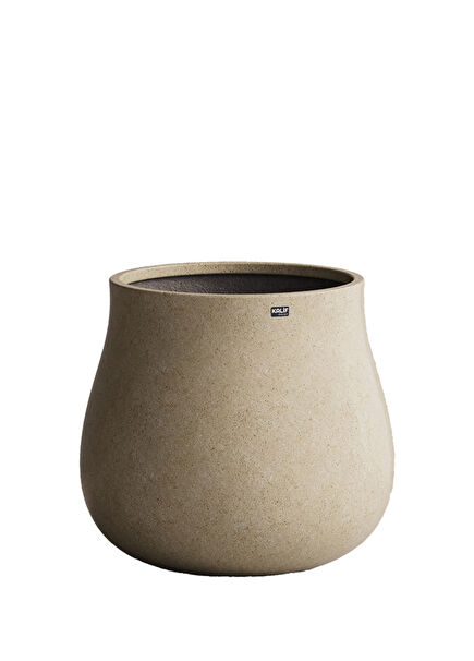 Ash Krem Beton Saksı