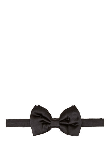Black Silk Bow Tie