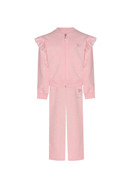 Pink Diamond Pembe Kız Çocuk Eşofman Takımı 