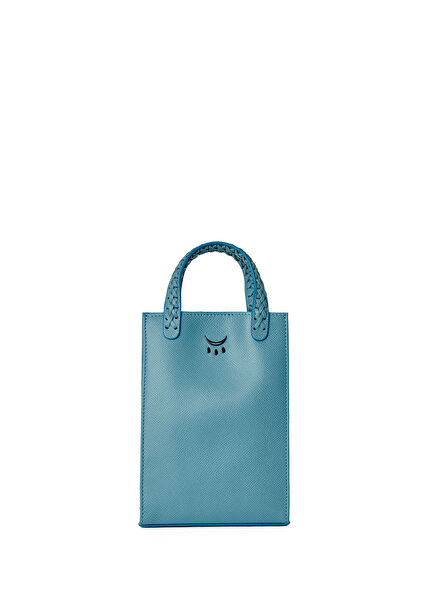 Mini Muse Blue Women's Leather Bag