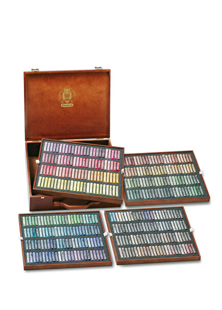 77400 Artist Soft Pastel 400 Renk Ahşap Kutulu Pastel  Genel Amaçlı Boya Seti