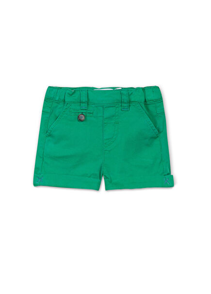 Boys' Shorts with Green Pockets
